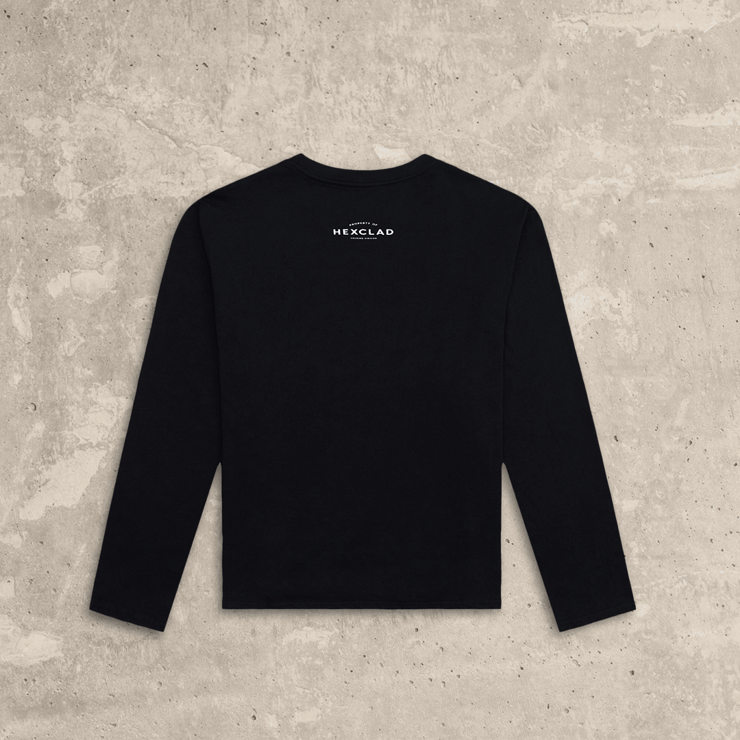 Cursive Hexclad Women¡¯s Long-Sleeve T-Shirt