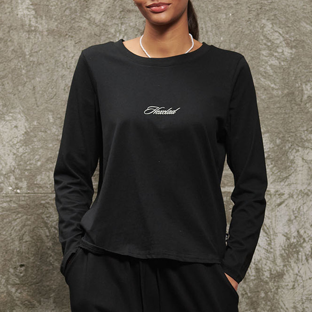 Cursive Hexclad Women¡¯s Long-Sleeve T-Shirt