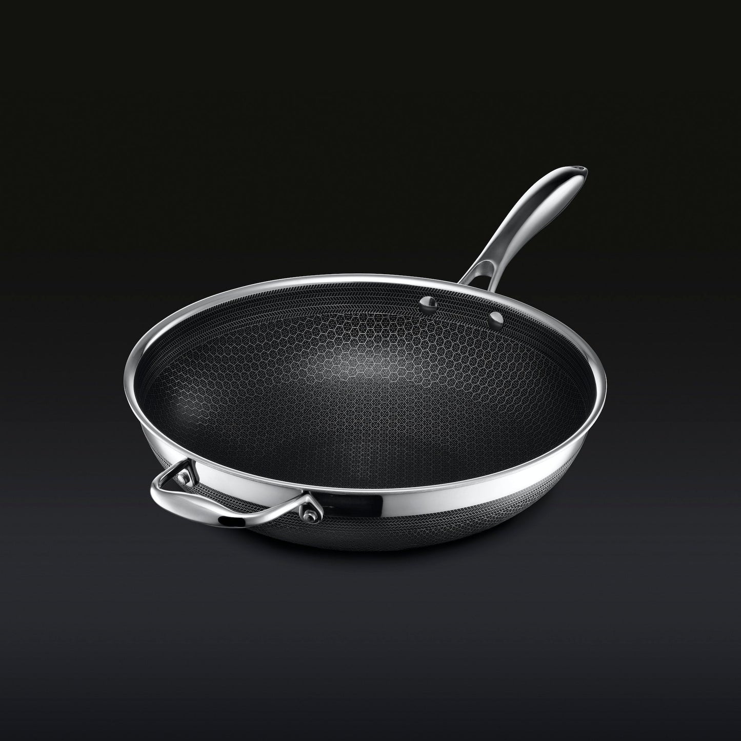 Hybrid Wok with Lid, 12"