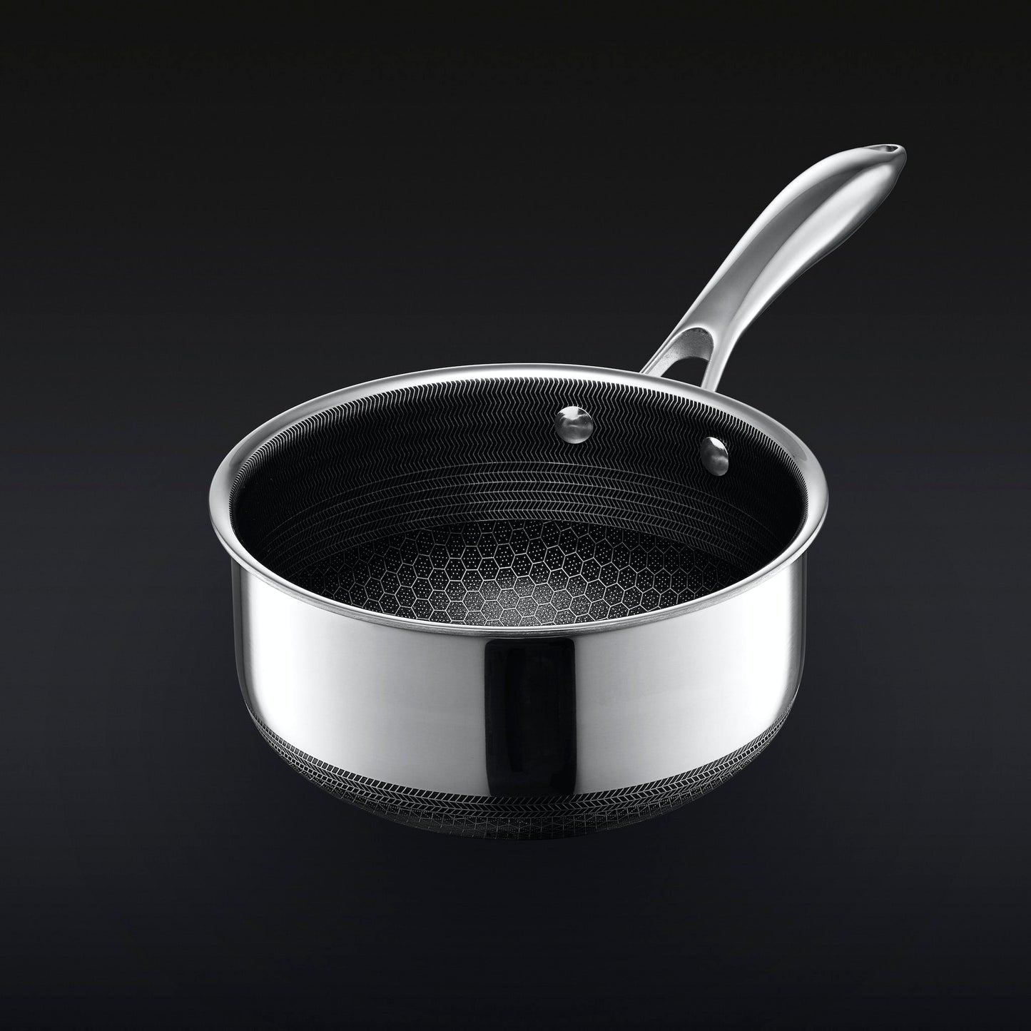 Hybrid Saucepan With Lid, 2-Qt