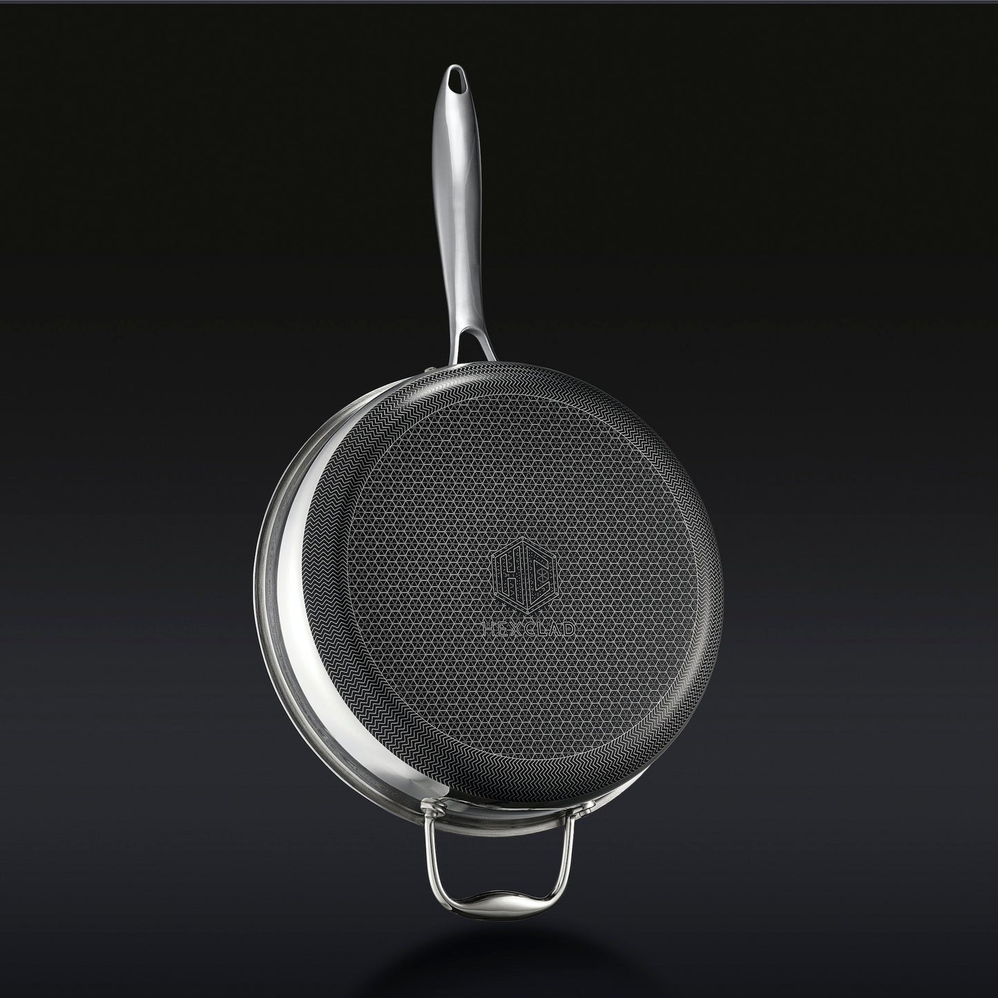 Hybrid Deep Saut¨¦ Pan with Lid, 3.3-Qt