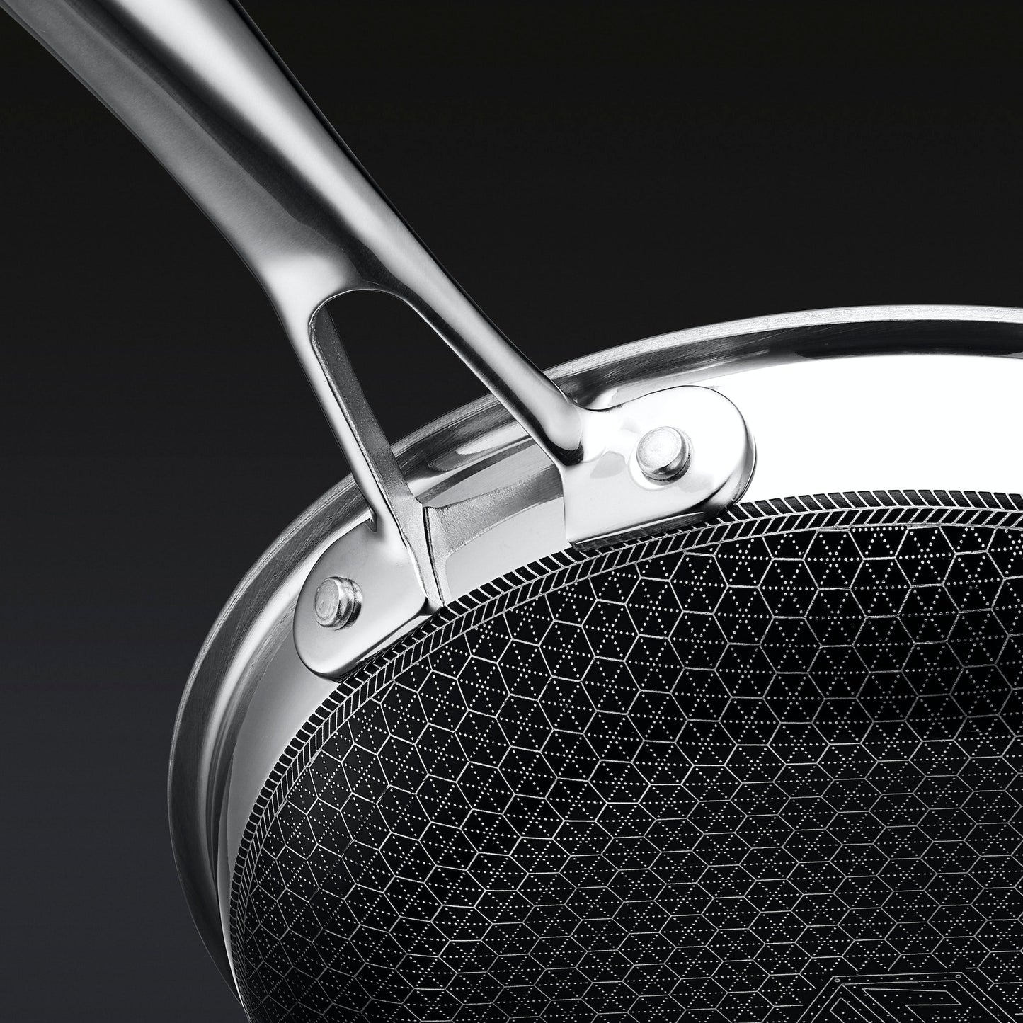 Hybrid Fry Pan with Lid, 8"