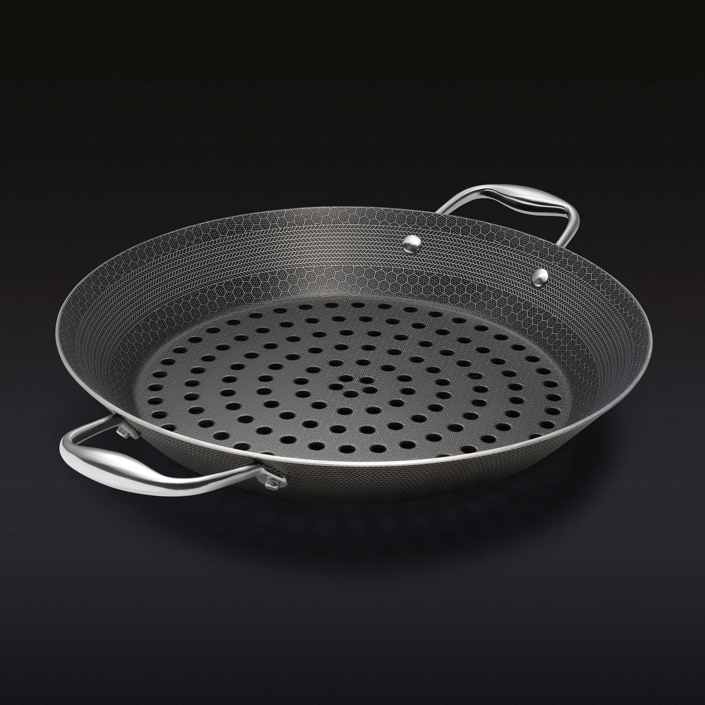 Hybrid BBQ Grill Pan, 12"