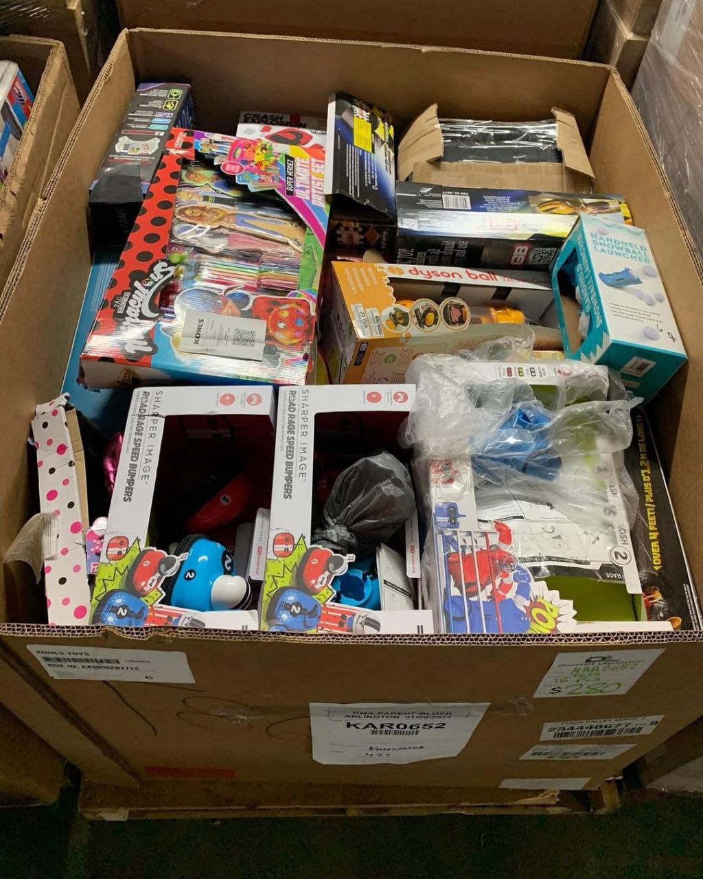 TOYS PALLET – LOT ID: 241101 – Untested Customer Return
